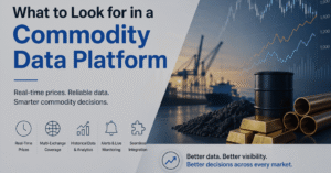 What to Look for in a Commodity Data Platform