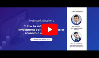Tresmark session on investment strategies webinar.