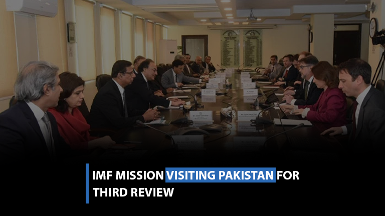 IMF Mission Visiting Pakistan for Third Review