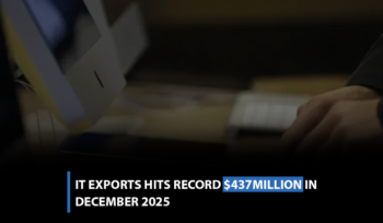 IT exports hit record $437m in December 2025