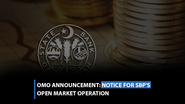 OMO Announcement: Notice for SBP’s Open Market Operation