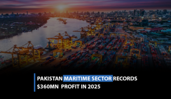 Pakistan maritime sector records $360mn profit in 2025
