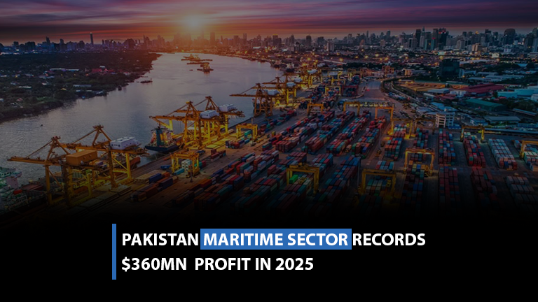 Pakistan maritime sector records $360mn profit in 2025