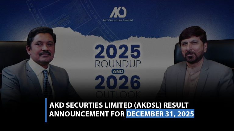 AKD Securties Limited (AKDSL) result announcement for December 31, 2025