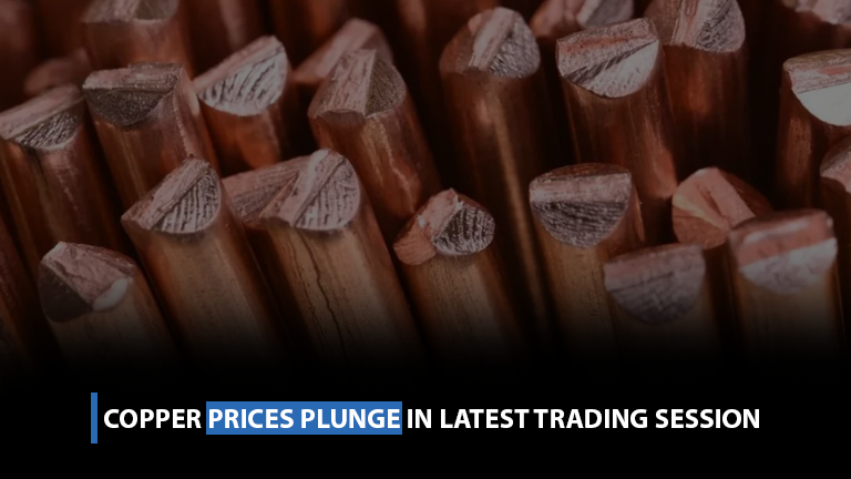 Copper Prices Plunge in Latest Trading Session