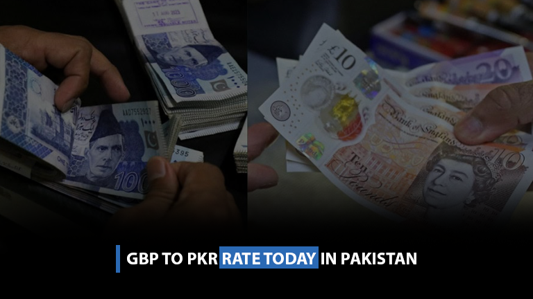 GBP to PKR Rate Today in Pakistan