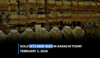 Gold Hits New High in Karachi Today – feb 3, 2026