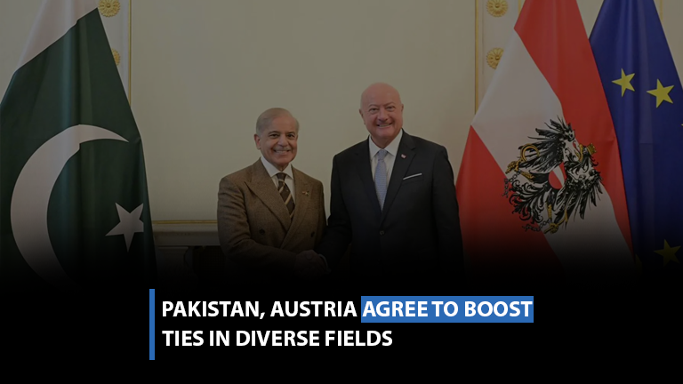Pakistan, Austria agree to boost ties in diverse fields