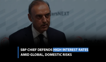 SBP chief defends high interest rates amid global, domestic risks