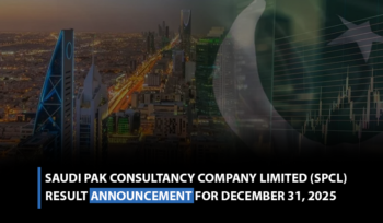 Saudi Pak Consultancy Company Limited (SPCL) result announcement for December 31, 2025
