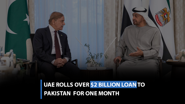 UAE Rolls Over $2 Billion Loan to Pakistan for One Month