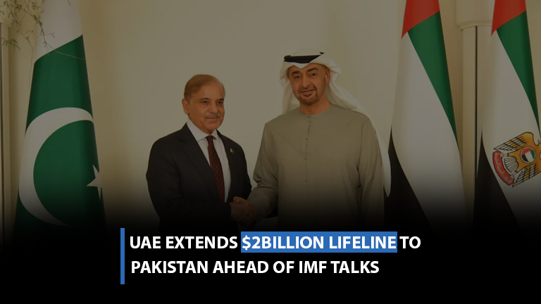 UAE extends $2bn lifeline to Pakistan ahead of IMF talks