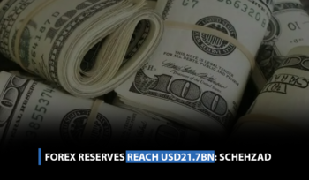 Forex reserves reach USD21.7bn- Schehzad