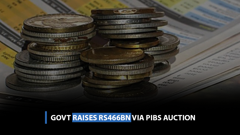 Govt raises Rs466bn via PIBs auction