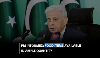 PM informed- Food items available in ample quantity