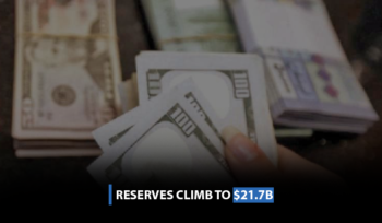 Reserves climb to $21.7b