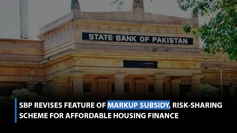 SBP revises feature of markup subsidy, risk-sharing scheme for affordable housing finance