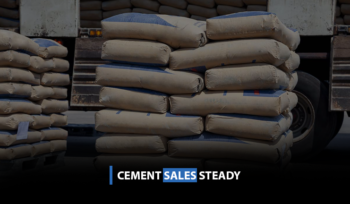 Cement sales steady