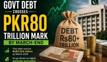 Pakistan Govt Debt Crosses Rs80 Trillion