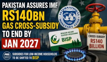 Pakistan to End Gas Subsidy by Jan 2027