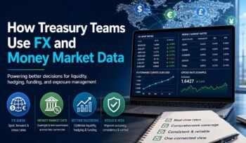 how treasury teams use FX and money market data