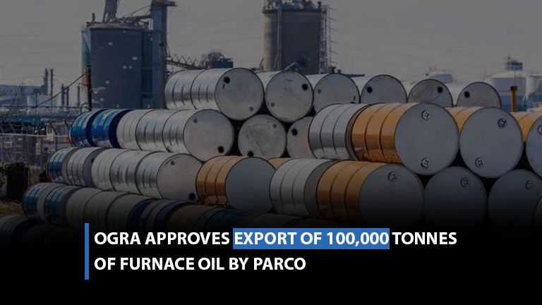 Ogra approves export of 100,000 tonnes of furnace oil by Parco