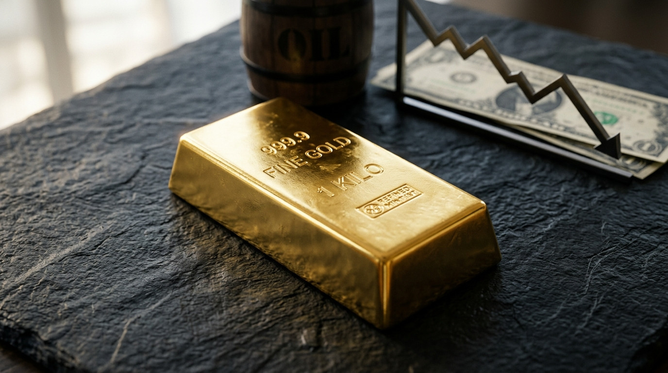 Gold rises on softer dollar, oil as markets weigh US-Iran peace optimism