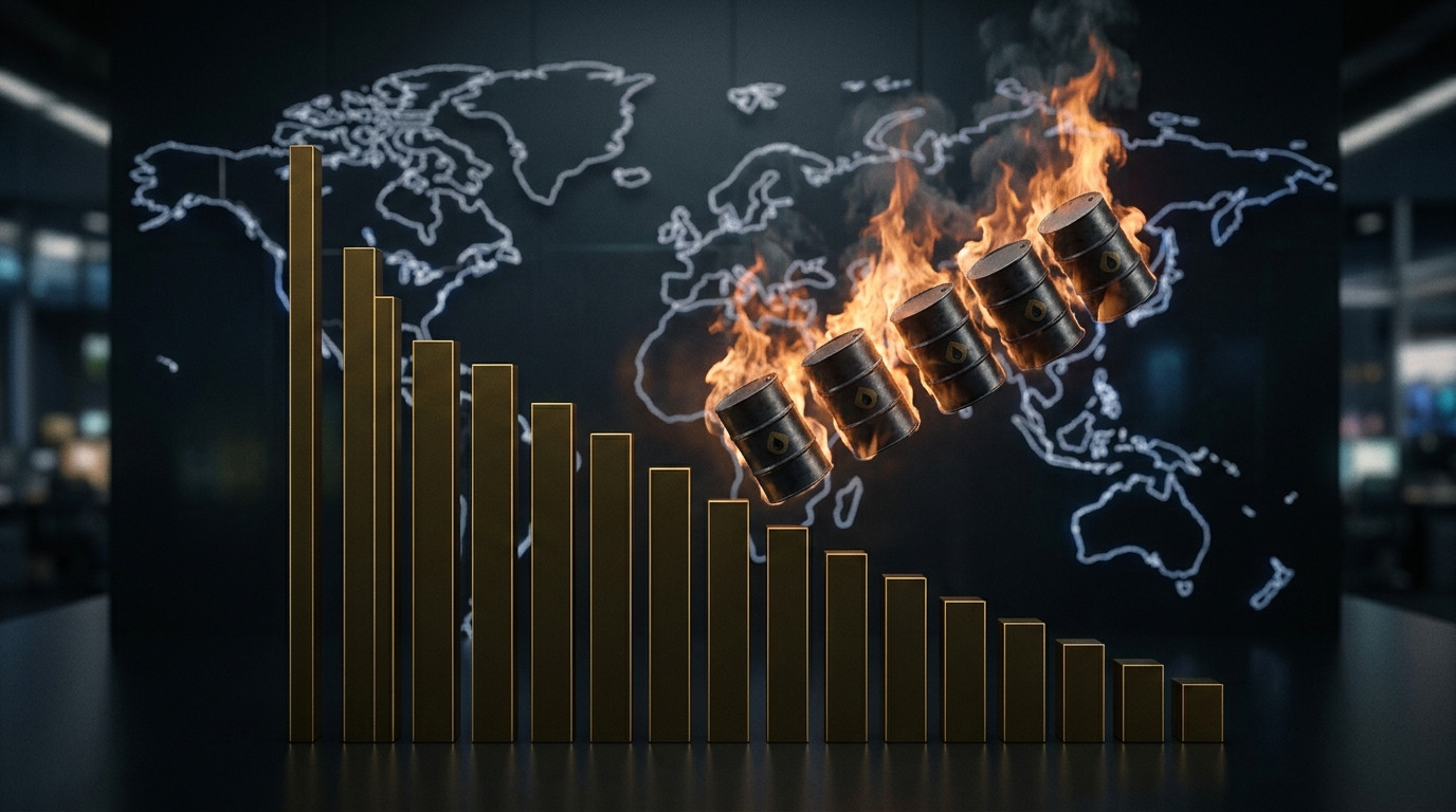 Gold drops as oil rises on renewed US-Iran hostilities