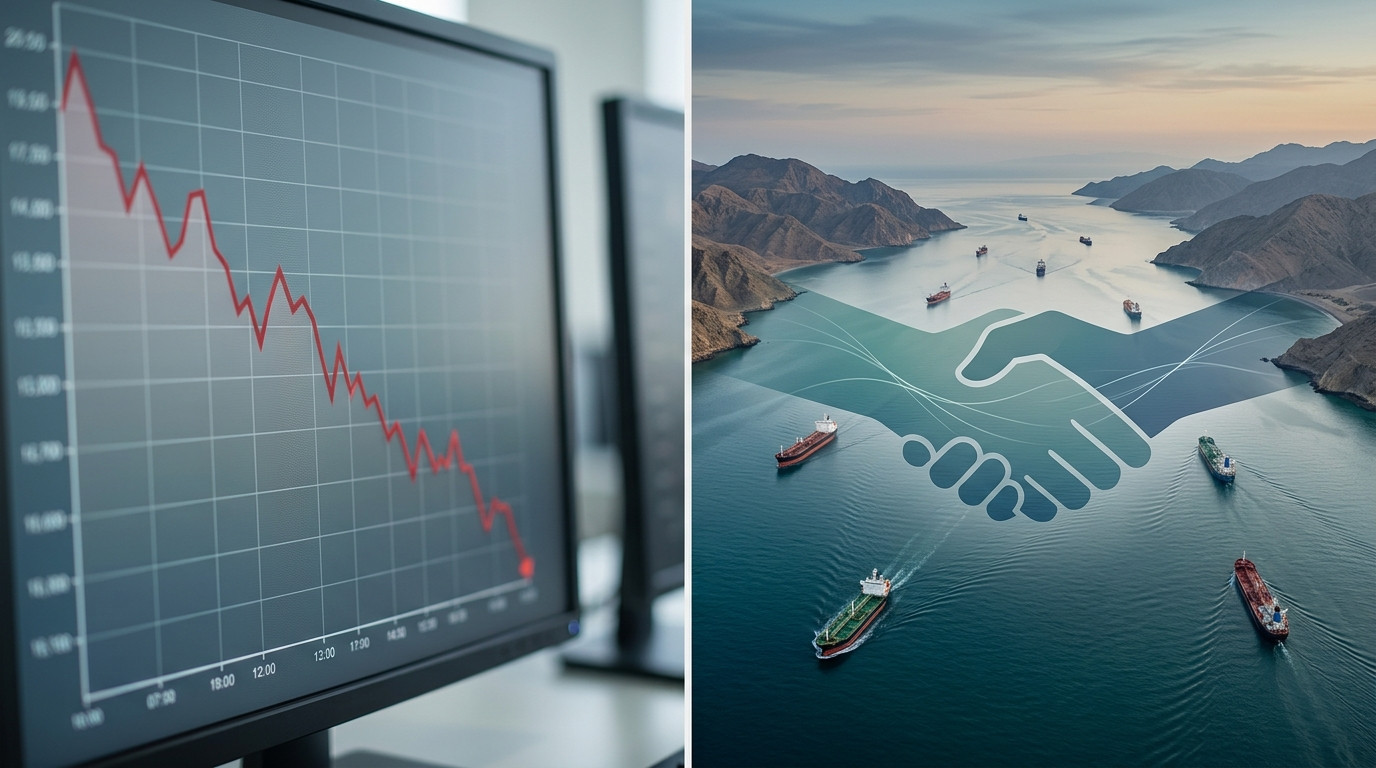 Oil slips $4 as US, Iran reach peace deal to reopen Strait of Hormuz