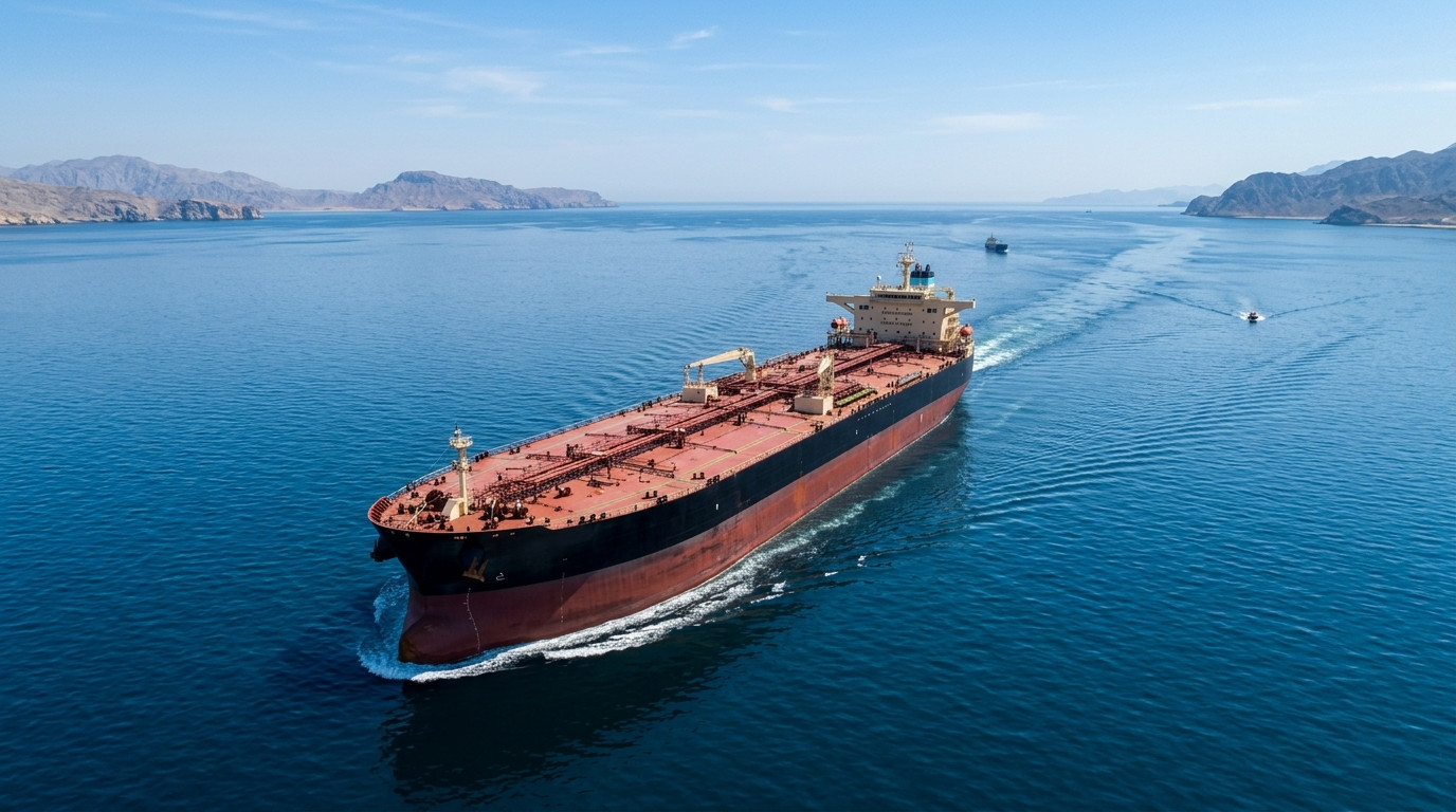 Oil falls as supply moves through Strait of Hormuz after Iran war pact
