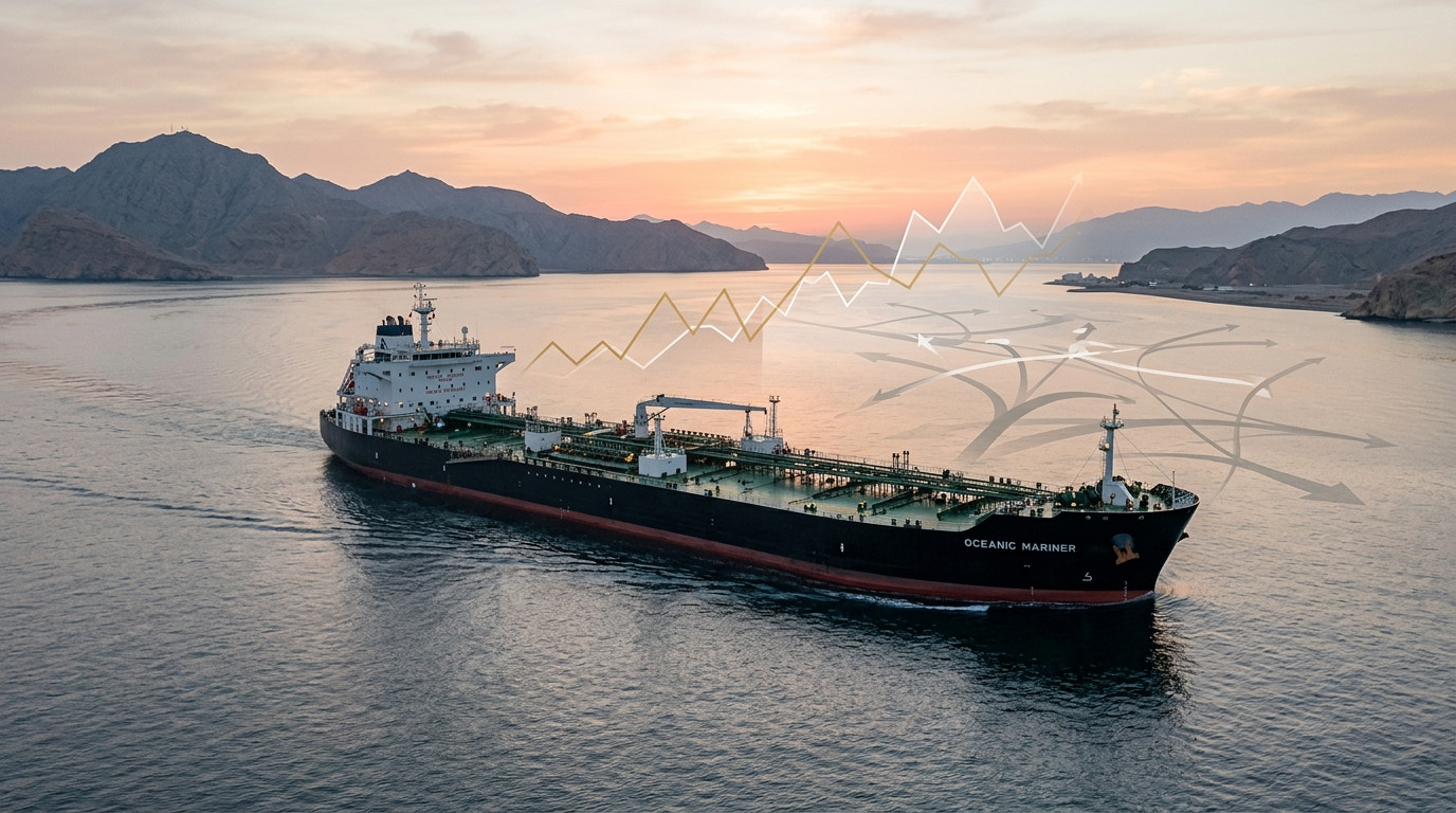 Oil inches down as investors focus on Hormuz flows after peace talks
