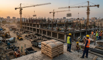 Construction lifts cement sales to 50.6mn tons