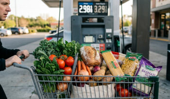 Food Bills Climb Even as Fuel Prices Fall