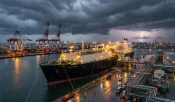 Largest LNG Carrier Berths at Port Qasim