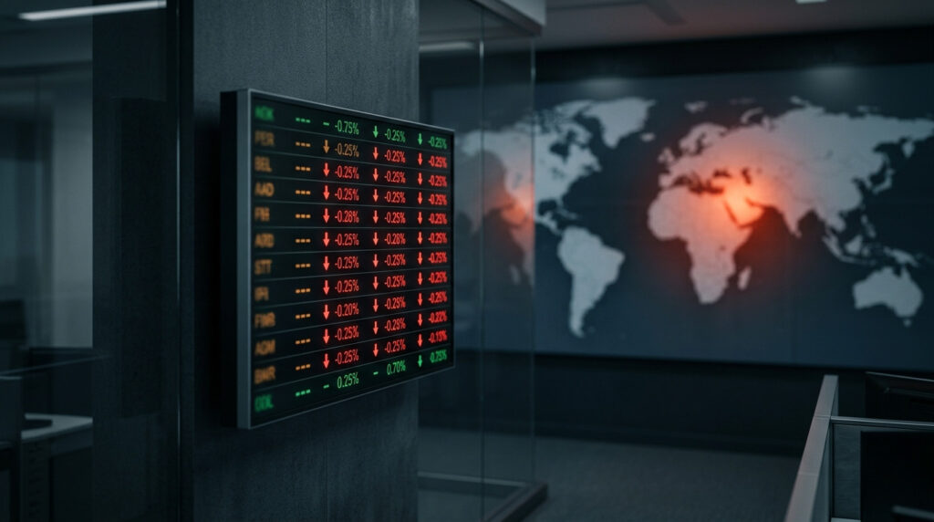 PSX Falls Over 2% as Renewed Iran Tensions Trigger Broad Market Selloff