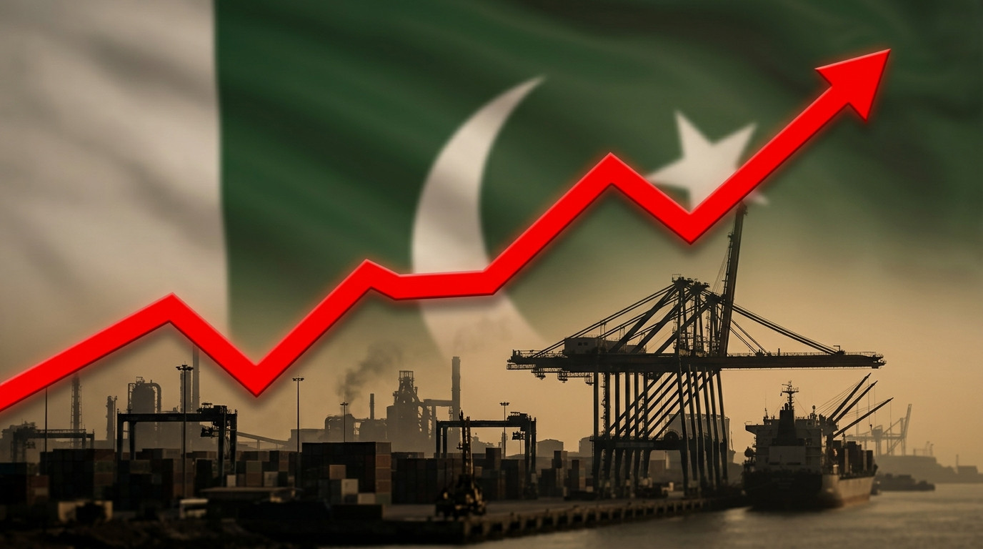 Pakistan records highest trade deficit in a decade at $39.4bn.