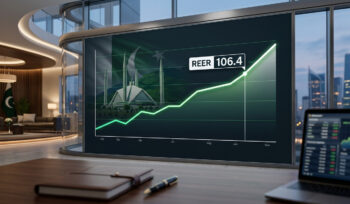 Pakistan's REER Rises to 106.4 in June