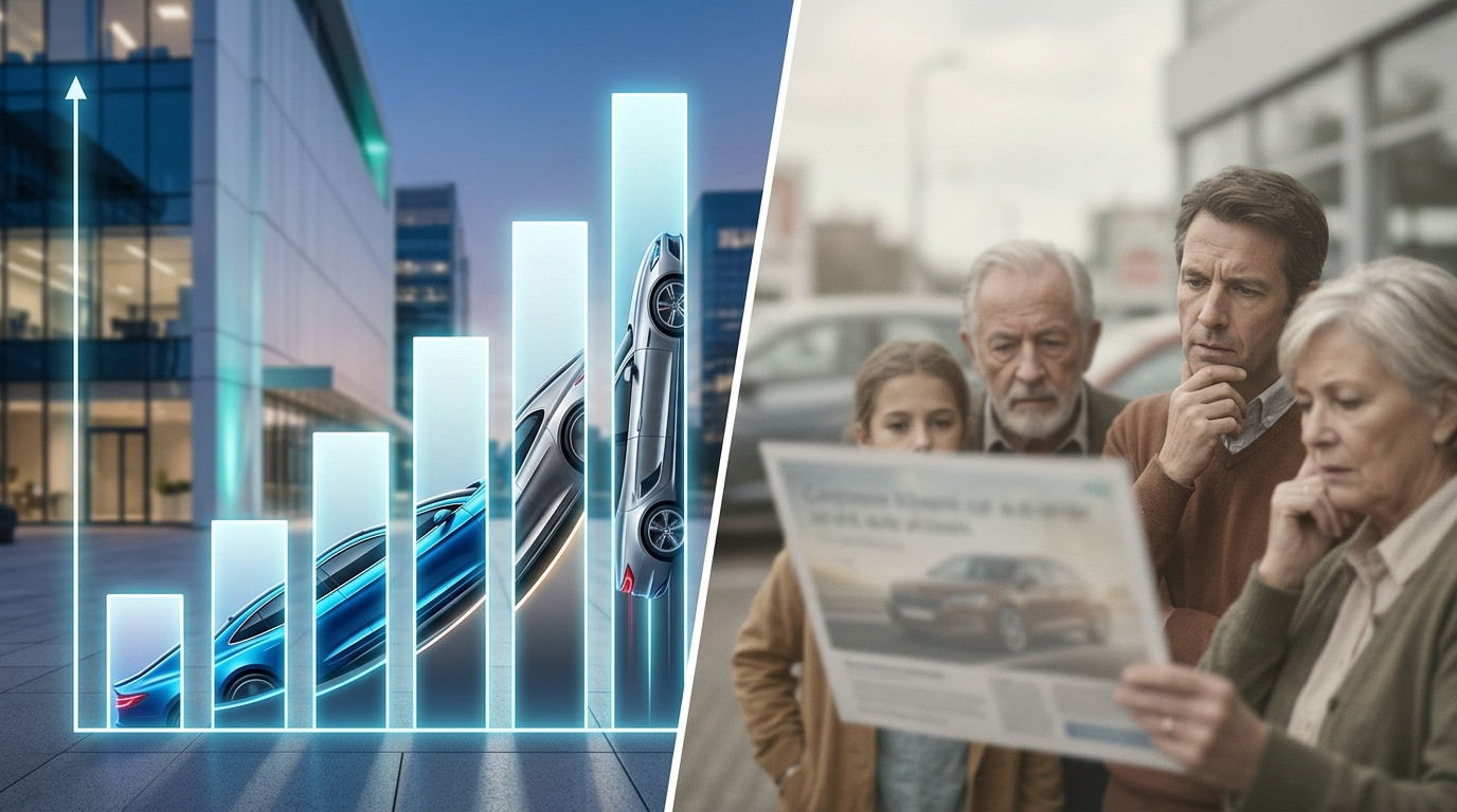 Auto sales climb as vehicle ownership declines