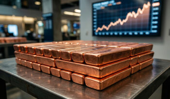 Copper firms on weaker dollar, heads for monthly gain