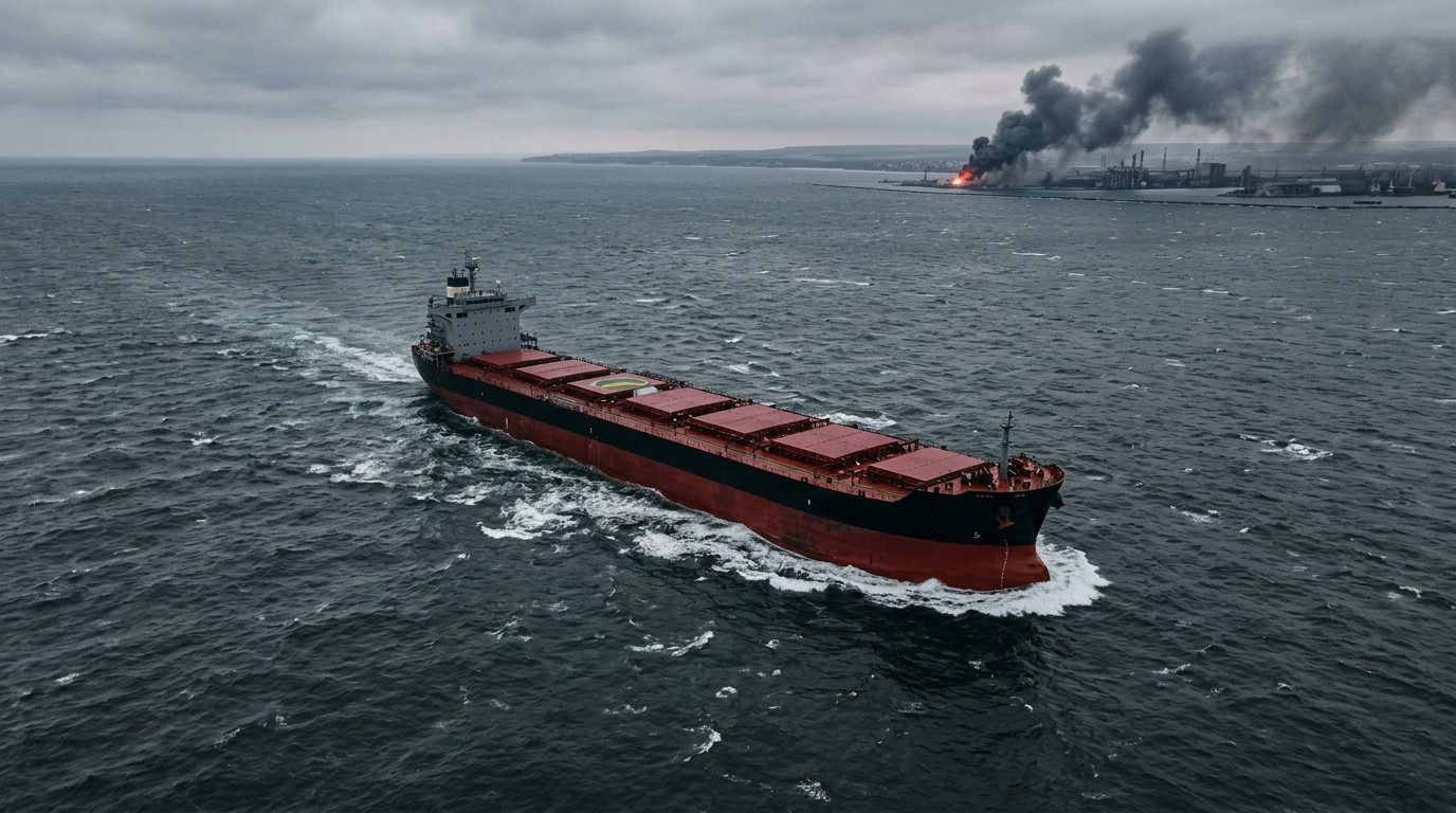 Black Sea grain and oil exports disrupted by renewed attacks