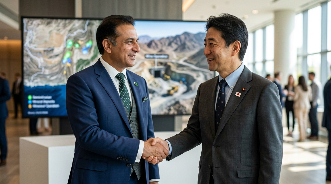 Pakistan engages Japan’s Sumitomo Corporation to explore mining investment