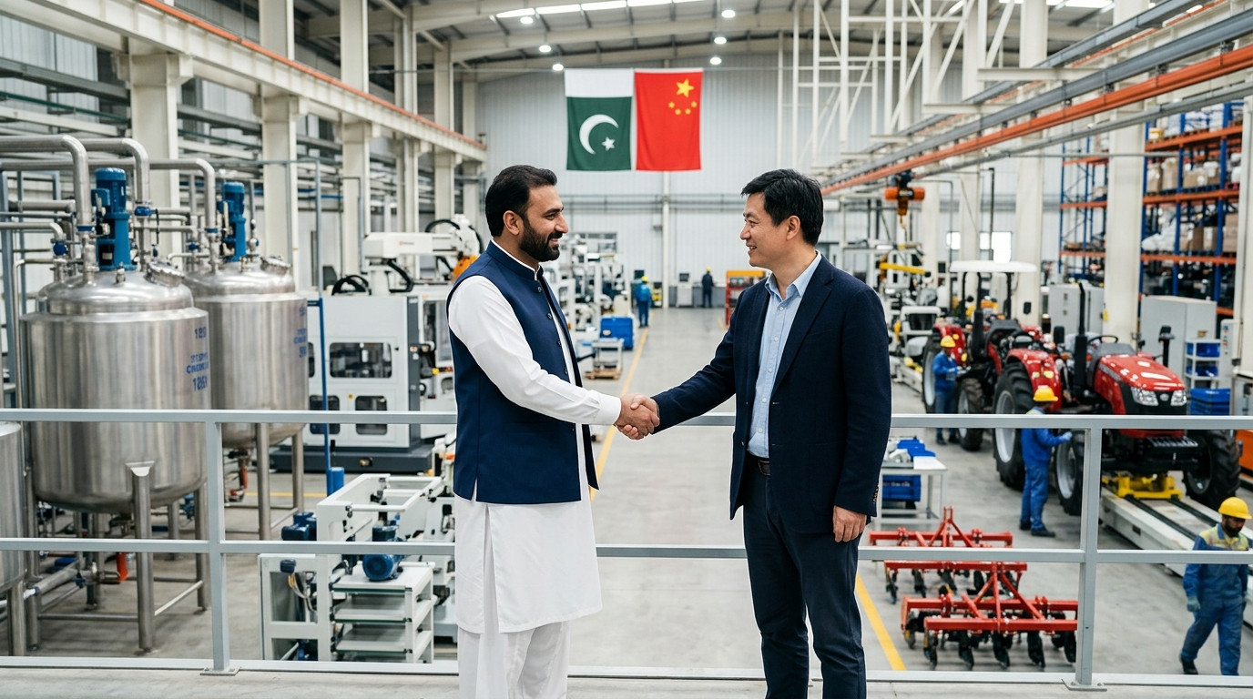 Pakistan invites Chinese manufacturers to set up joint ventures