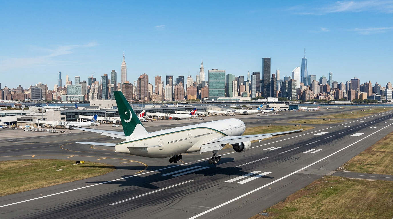 PM Shehbaz Arrives in New York for 81st UNGA Session