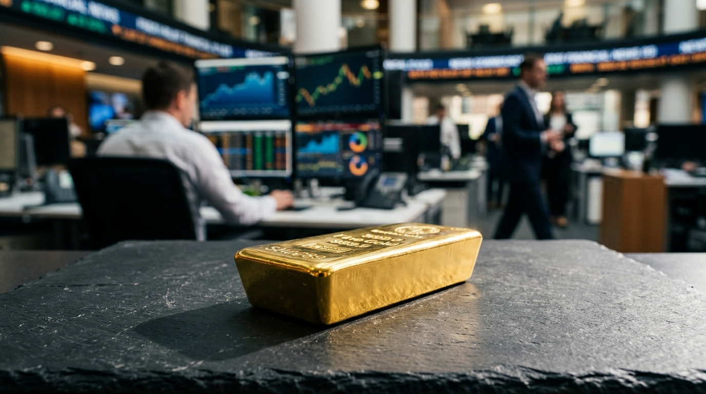 Gold Holds Near Seven-Week Low as Markets Await US Data